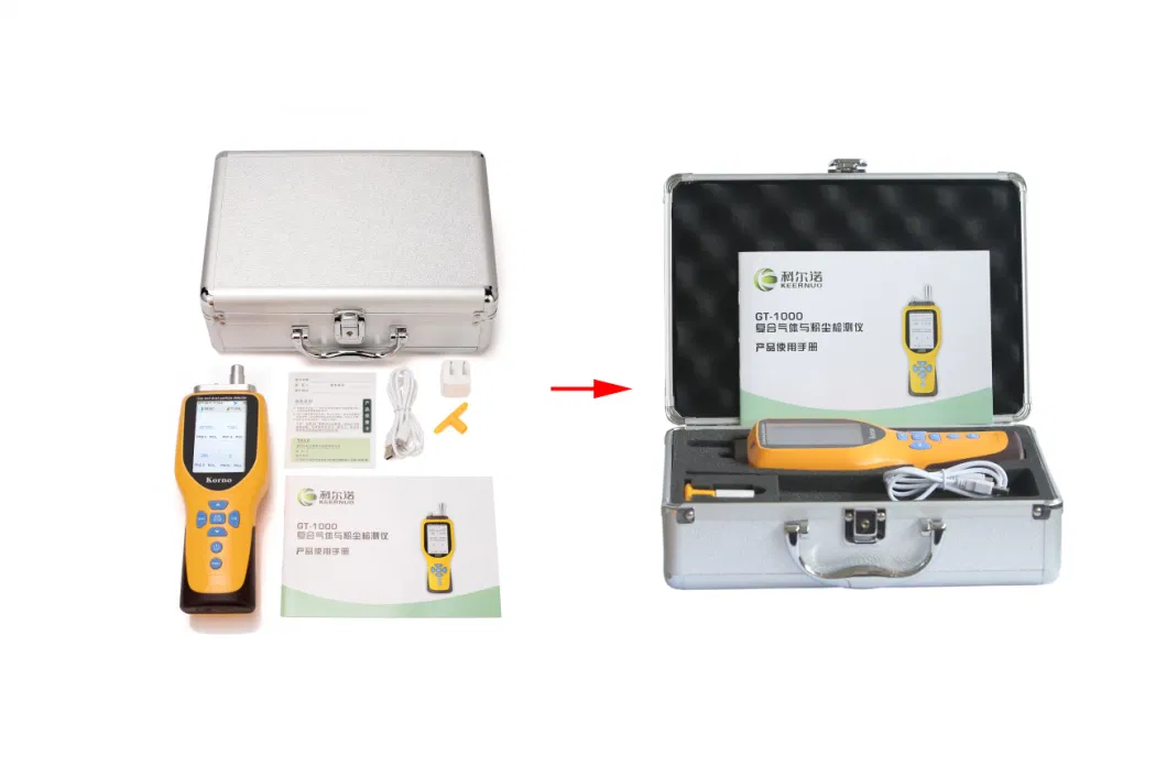 Handheld Dust Pm2.5 Particle Counter