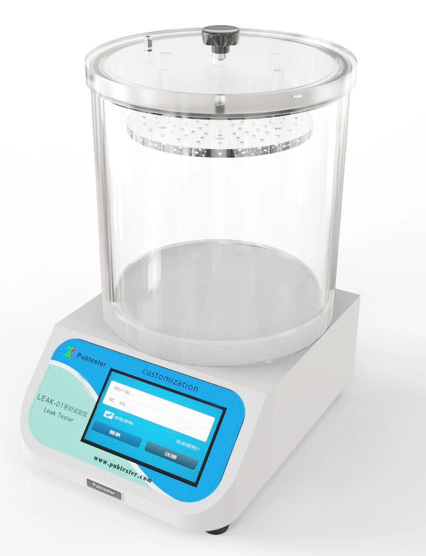 Vacuum Sealing Performance Tester with Bubble Emission Method