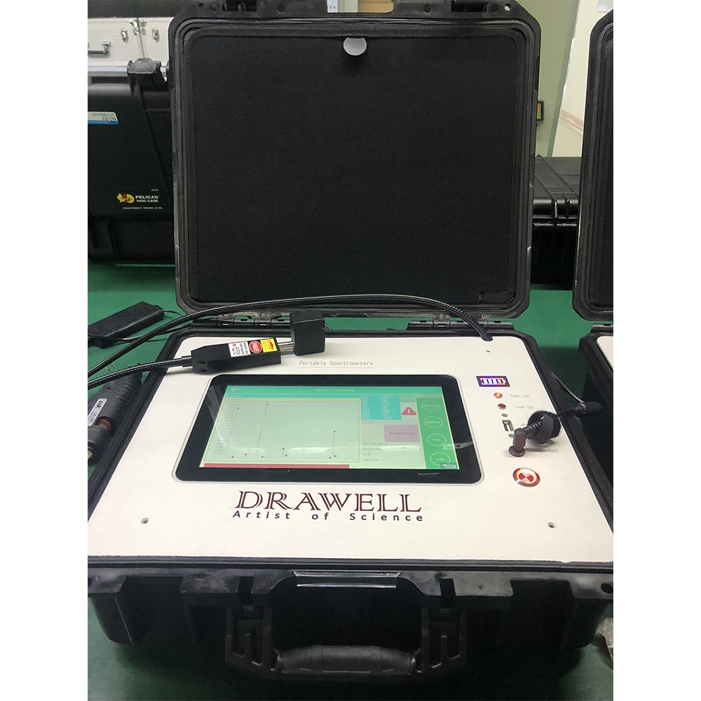 Dtr3000 Portable Cooled Raman Spectrometer Handheld Raman Spectrometer