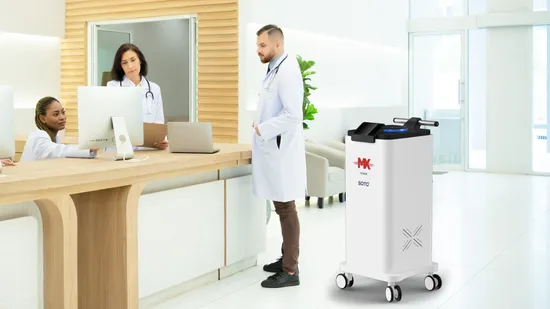 SOTO MX Xenon Pulse UV Sterilizer Commercial Air Purifier With High Intensity Xenon Pulsed Broad Spectrum UV Lamp Air Cleaner 