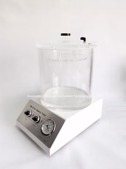 Plastic Bottle Vacuum Leak Tester Packaging Seal Performance Leak Testing Equipment DH