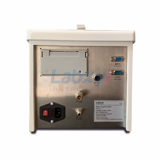 Automatic Filter Integrity Tester with Water Insfusion Test