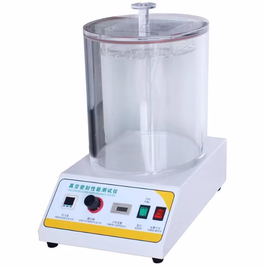 Astmd3078 Vacuum Test Leak Detection Pressure Sealing Tester for Bottle