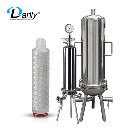 High Flow Filter 40 60 Inch Stainless Steel Filter Housings for industrial Water Treatment 