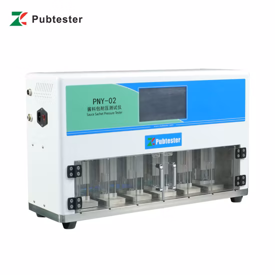 Liquid Packaging Pouches Seal Integrity Compression Tester China Manufacturer