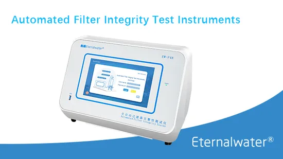 Water Immersion Filter Integrity Tester with Waterproof and Dustproof Design GMP 