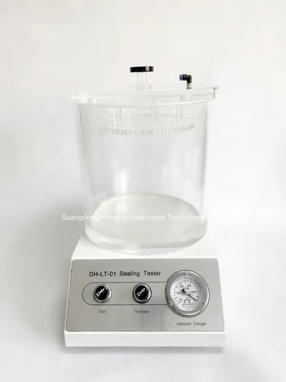 Plastic Bottle Vacuum Leak Tester Packaging Seal Performance Leak Testing Equipment DH