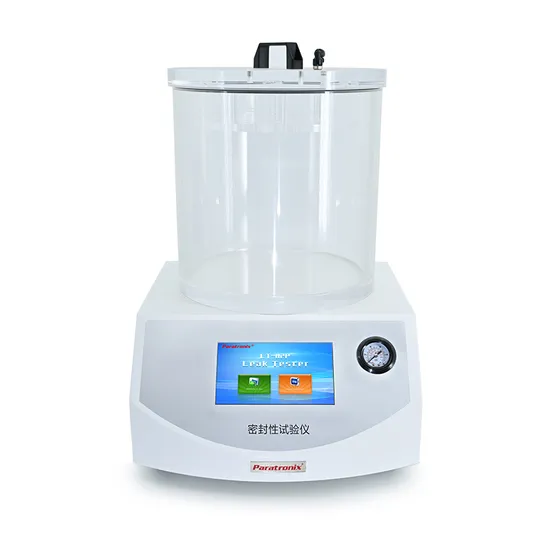 ASTM D3078 Flexible Packaging Negative Pressure Vacuum Leak Tester by Bubble Emission 