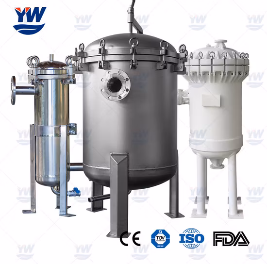 High Quality High Precision Food Grade Material Multi Bag Filter 0.5 Micron