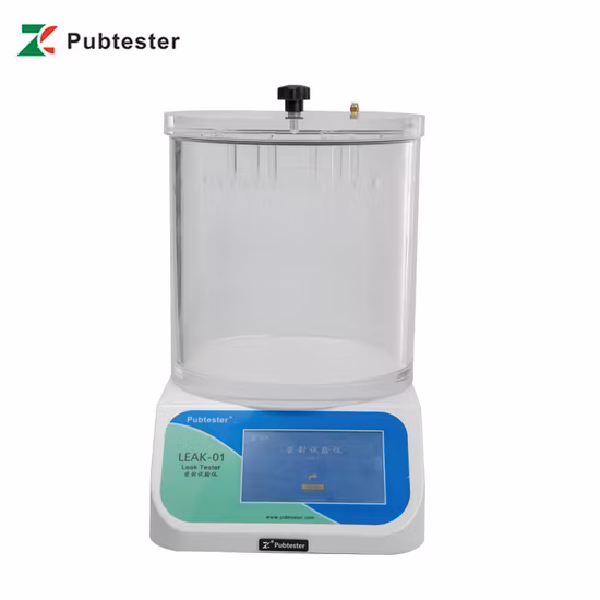 Bubble Leak Tester on Medical Device Packaging Testing
