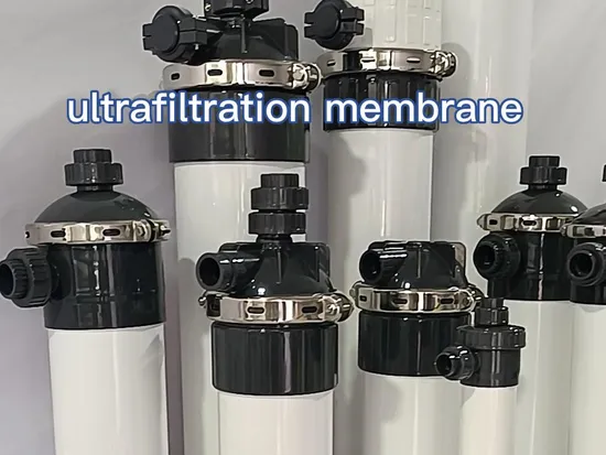 Industrial Wastewater Ultrafiltration System Disc Material UF Hollow Fiber Membrane 